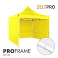 Prekybinė palapinė Zeltpro Proframe geltona, 3x3