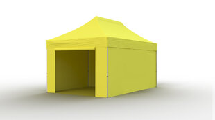 Prekybinė palapinė Zeltpro Proframe geltona, 3x2 цена и информация | Палатки | pigu.lt