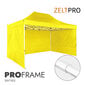 Prekybinė palapinė Zeltpro Proframe geltona, 3x2 цена и информация | Palapinės | pigu.lt