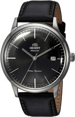 Orient Unisex для взрослых аналоговые автоматические часы с кожаным браслетом FAC0000DB0 цена и информация | Мужские часы | pigu.lt