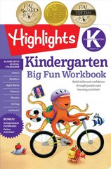 Kindergarten Big Fun Workbook: Build skills and confidence through puzzles and early learning activities! kaina ir informacija | Knygos mažiesiems | pigu.lt
