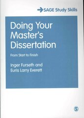 Doing Your Master's Dissertation: From Start to Finish kaina ir informacija | Socialinių mokslų knygos | pigu.lt