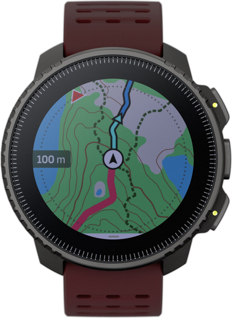 Suunto Vertical Black Ruby kaina ir informacija | Išmanieji laikrodžiai (smartwatch) | pigu.lt