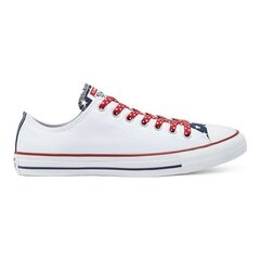 Женская повседневная обувь Converse Chuck Taylor Stars Stripes Белый цена и информация | Детская спортивная обувь | pigu.lt