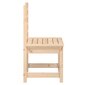 2-jų dalių sodo kėdžių komplektas vidaXL, smėlio spalvos kaina ir informacija | Lauko kėdės, foteliai, pufai | pigu.lt