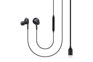 EO-IC100BBE Samsung USB-C Stereo HF Black (OOB Bulk) цена и информация | Наушники | pigu.lt