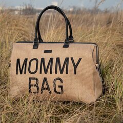 Сумка для мамы Childhome MOMMY BAG, вид вязки из рафии цена и информация | Аксессуары для колясок | pigu.lt