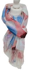 Тонкий платок женский с цветочным орнаментом цена и информация | Женские шарфы, платки | pigu.lt