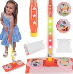 Vaikiška valymo šluota su garsais ir šviesos efektais MalPlay kaina ir informacija | Žaislai mergaitėms | pigu.lt