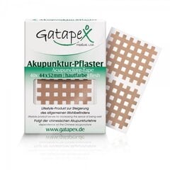 GATAPEX akupunktūras teips-plāksteris 4.4x5.2mm 40gab. цена и информация | Ортезы и бандажи | pigu.lt