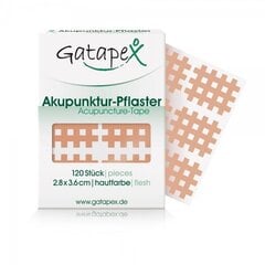 GATAPEX akupunktūras teips-plāksteris 2.8x3.6cm 120gab. цена и информация | Ортезы и бандажи | pigu.lt