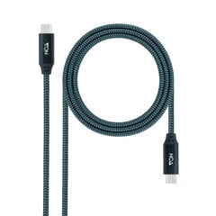 Кабель USB C NANOCABLE 10.01.4302-COMB 2 m цена и информация | Кабели для телефонов | pigu.lt