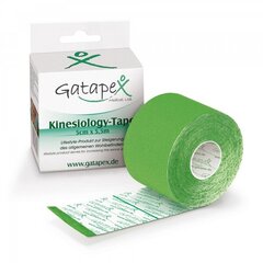 Kineziologinė juosta Gatapex, šviesiai žalia kaina ir informacija | Įtvarai | pigu.lt