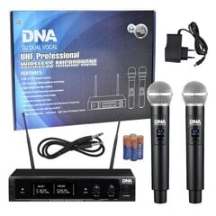 Беспроводные вокальные микрофоны DNA DJ Dual Vocal цена и информация | Микрофоны | pigu.lt