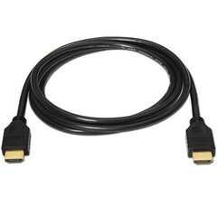 Кабель HDMI Aisens A119-0095 3 m Чёрный цена и информация | Кабели и провода | pigu.lt