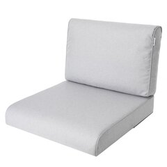 Sodo kėdės pagalvėlė Nel R1 NELPOP3, pilka kaina ir informacija | Pagalvės, užvalkalai, apsaugos | pigu.lt