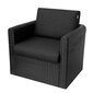 Sodo kėdės pagalvėlė Nel R1 NELCZR5, juoda kaina ir informacija | Pagalvės, užvalkalai, apsaugos | pigu.lt