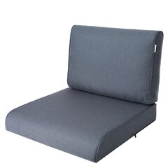 Sodo kėdės pagalvėlė Nel R1 NELGRN6, pilka kaina ir informacija | Pagalvės, užvalkalai, apsaugos | pigu.lt