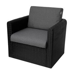 Подушка для садового стула Nel R2 NEELGRF4, серый цвет цена и информация | Подушки, наволочки, чехлы | pigu.lt