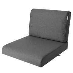 Sodo kėdės pagalvėlė Nel R2 NELGRF4, pilka kaina ir informacija | Pagalvės, užvalkalai, apsaugos | pigu.lt