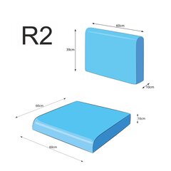 Подушка для садового стула Nel R2 NENLIE7, синий цвет цена и информация | Подушки, наволочки, чехлы | pigu.lt