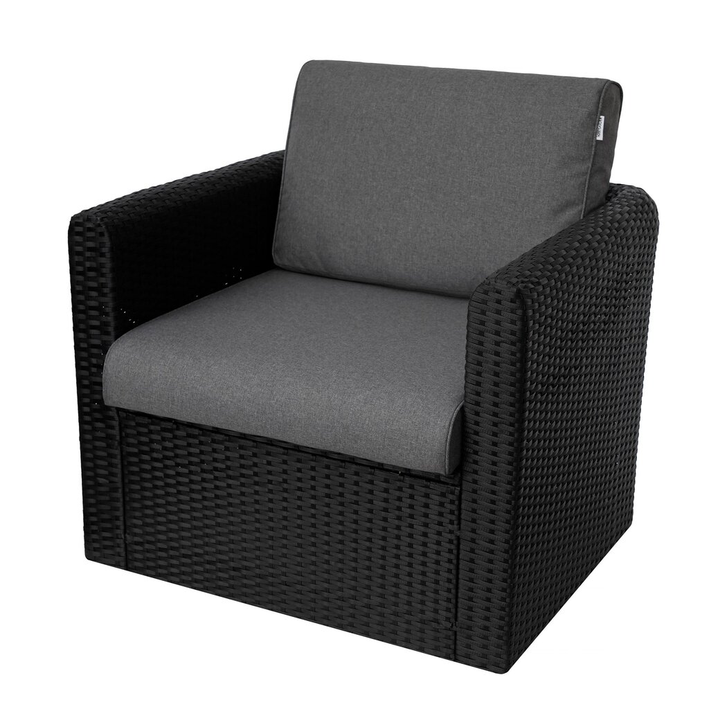 Sodo kėdės pagalvėlė Nel R3 NELGRF4, pilka kaina ir informacija | Pagalvės, užvalkalai, apsaugos | pigu.lt