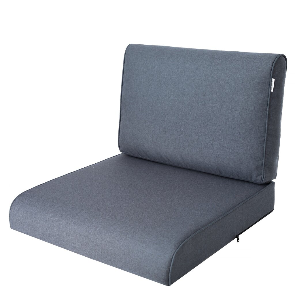 Sodo kėdės pagalvėlė Nel R3 NELGRN6, pilka kaina ir informacija | Pagalvės, užvalkalai, apsaugos | pigu.lt