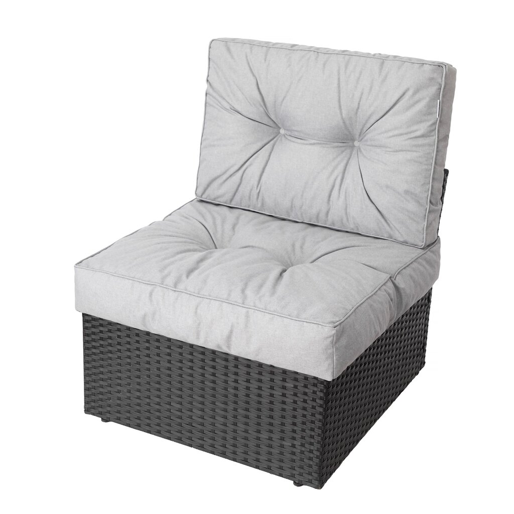 Sodo kėdės pagalvėlė Kaja R1 KAJPOP3, pilka kaina ir informacija | Pagalvės, užvalkalai, apsaugos | pigu.lt