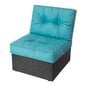 Sodo kėdės pagalvėlė Kaja R1 KAJNIE7, mėlyna kaina ir informacija | Pagalvės, užvalkalai, apsaugos | pigu.lt