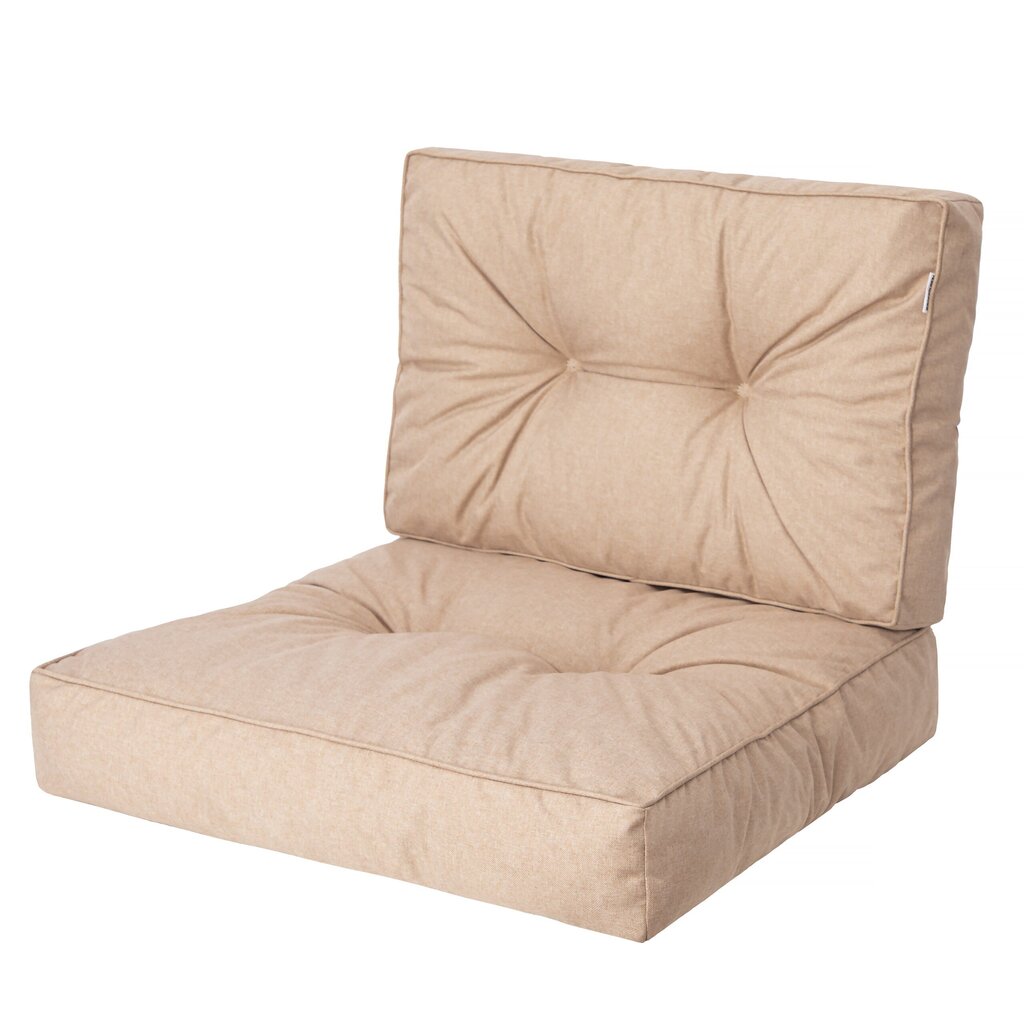 Sodo kėdės pagalvėlė Kaja R3 KAJBEZ1, smėlio spalvos цена и информация | Pagalvės, užvalkalai, apsaugos | pigu.lt