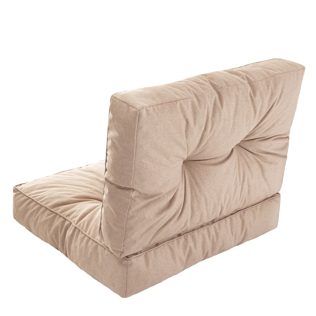 Sodo kėdės pagalvėlė Kaja R3 KAJBEZ1, smėlio spalvos kaina ir informacija | Pagalvės, užvalkalai, apsaugos | pigu.lt