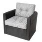Sodo kėdės pagalvėlė Kaja R3 KAJPOP3, pilka kaina ir informacija | Pagalvės, užvalkalai, apsaugos | pigu.lt