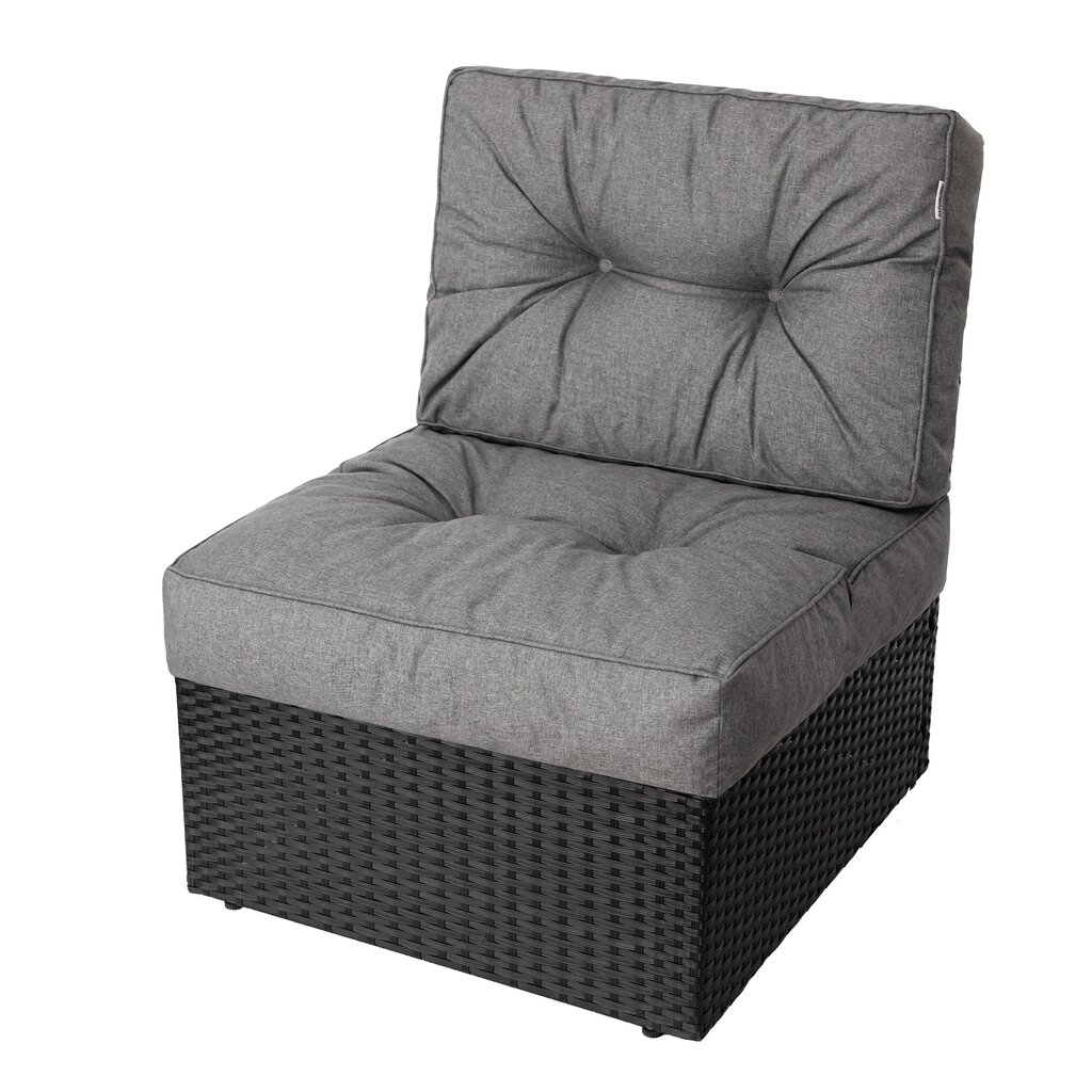 Sodo kėdės pagalvėlė Kaja R3 KAJGRF4, pilka kaina ir informacija | Pagalvės, užvalkalai, apsaugos | pigu.lt
