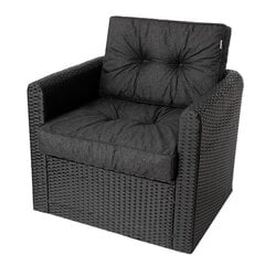Подушка для садового стула Kaja R3 KAJCZR5, черный цвет цена и информация | Подушки, наволочки, чехлы | pigu.lt