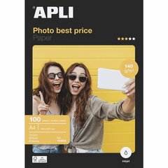 Blizgus nuotraukų popierius Apli A4, 80 g/m kaina ir informacija | Kanceliarinės prekės | pigu.lt