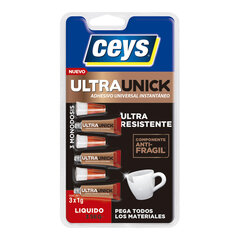 Мгновенный клей Ceys Ultraunik цена и информация | Клей | pigu.lt