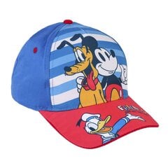 Детская кепка Mickey Mouse Синий (51 cm) цена и информация | Шапки, перчатки, шарфы для мальчиков | pigu.lt