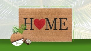 Hanse Home коврик для двери Mix Mats Cocos 45x75 см цена и информация | Придверные коврики | pigu.lt