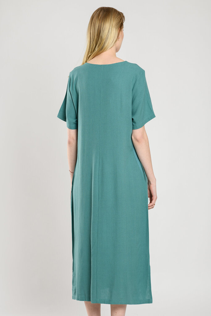 Suknelė moterims Madaman, žalia kaina ir informacija | Suknelės | pigu.lt