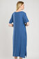 Suknelė moterims Madaman, mėlyna цена и информация | Suknelės | pigu.lt