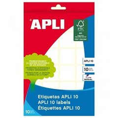 Etiketės Apli Balta 22 x 32 mm, 10 vnt. kaina ir informacija | Kanceliarinės prekės | pigu.lt