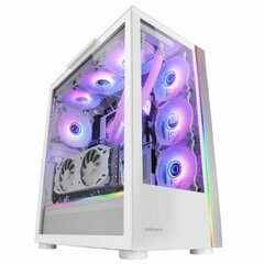 Блок полубашня ATX Galileo Mars Gaming MCULTRA XXL Premium Белый RGB цена и информация | Корпуса | pigu.lt