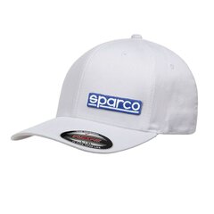 Кепка Sparco FLEXFIT Белый S/M цена и информация | Женские шапки | pigu.lt