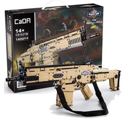 Konstruktorius Cada Armored Assault Rifle 17S 1406 det. цена и информация | Конструкторы и кубики | pigu.lt