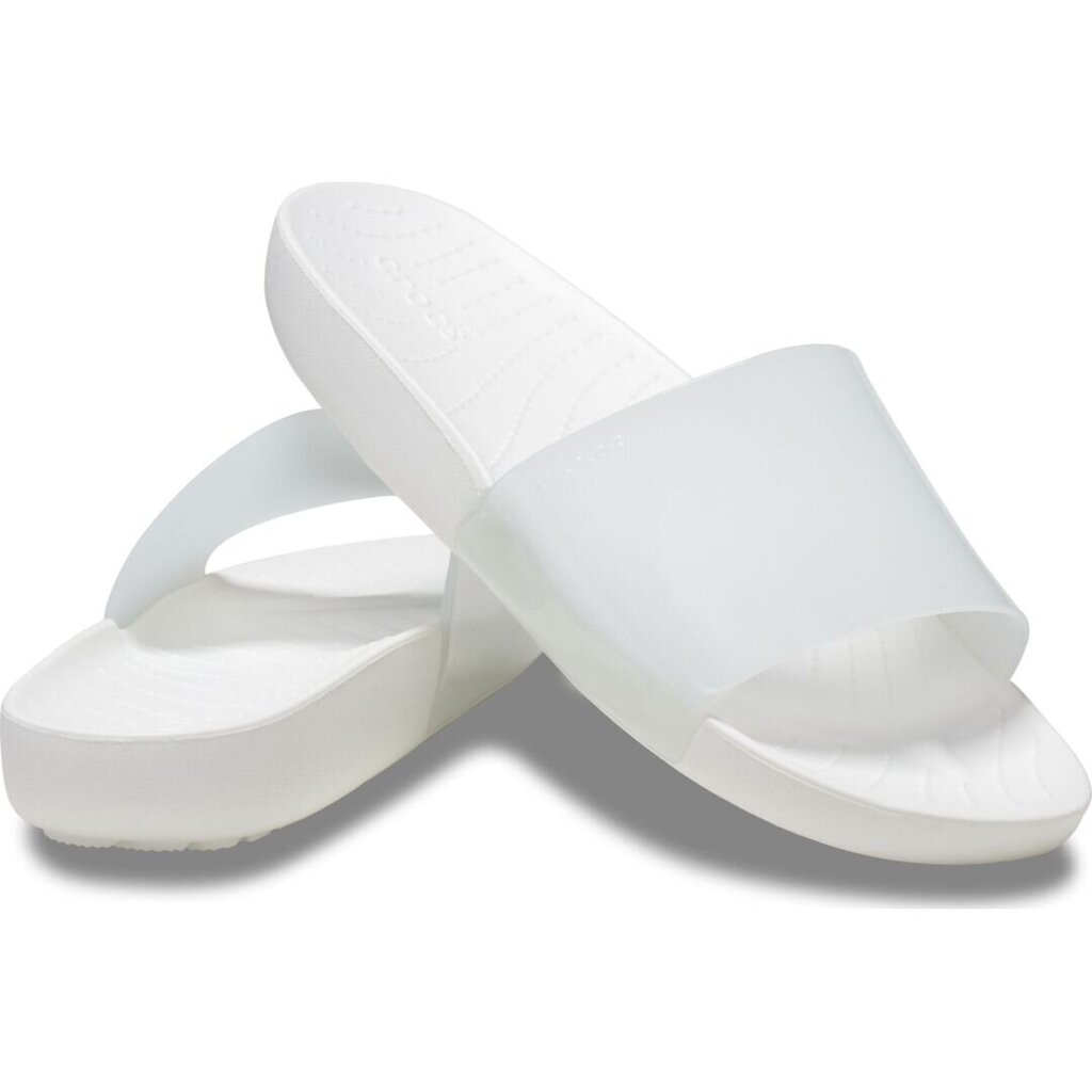 Crocs™ lauko šlepetės moterims 233406, baltos kaina ir informacija | Šlepetės moterims | pigu.lt