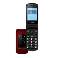 eSTAR Digni Flip Clamshell DIGNIFLIPR Dual SIM, Red kaina ir informacija | eSTAR Vaikams ir kūdikiams | pigu.lt