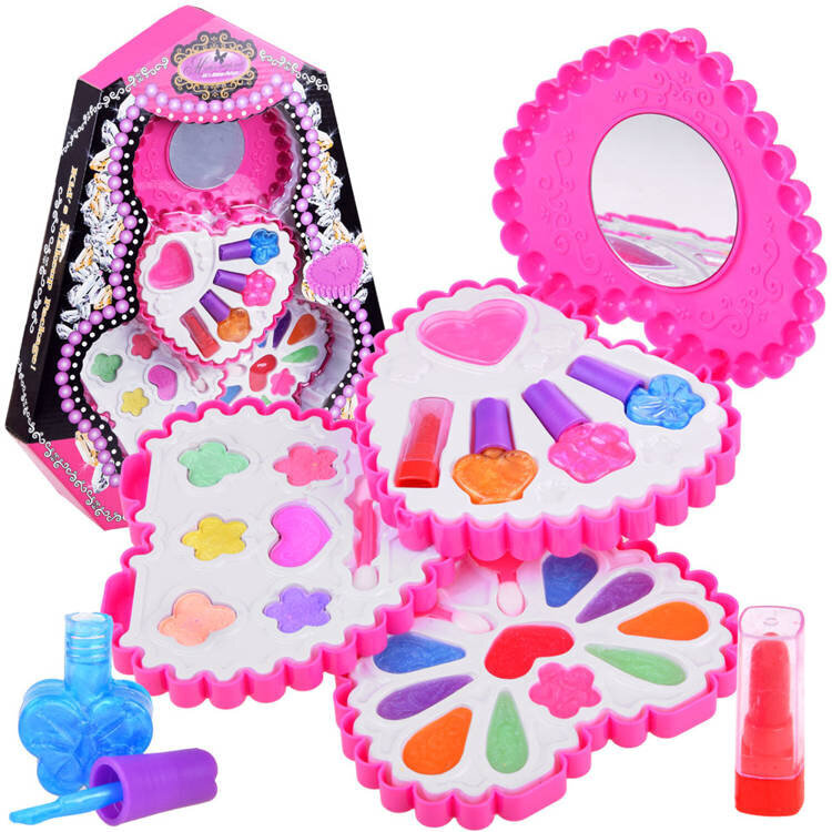 Vaikiškas kosmetikos priemonių rinkinys kaina ir informacija | Žaislai mergaitėms | pigu.lt