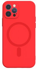 Mocco MagSilicone Soft Back чехол Силиконовый чехол для Apple iPhone 13 Pro Max Kpacный цена и информация | Чехлы для телефонов | pigu.lt