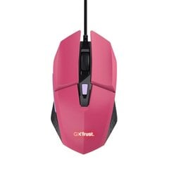 Wired mouse Trust GXT109 Felox, pink цена и информация | Мыши | pigu.lt