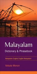 Malayalam-English/English-Malayalam Dictionary & Phrasebook 2nd edition kaina ir informacija | Kelionių vadovai, aprašymai | pigu.lt